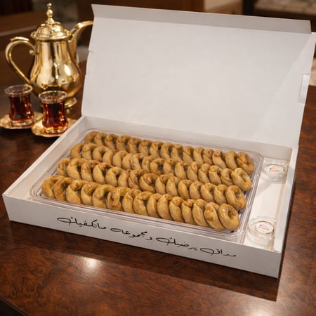 بوكس كعك اساور بالتمر | متوفر بعدة خيارات