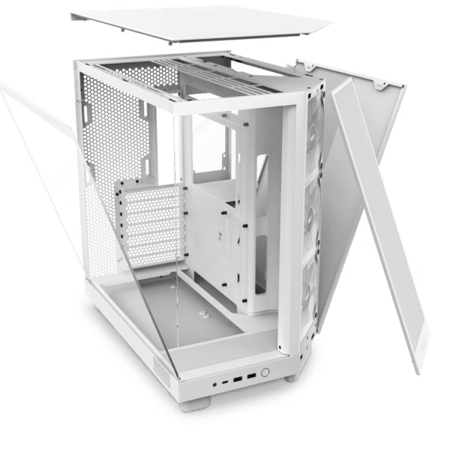 NZXT Case H6 FLOW RGB WHITE