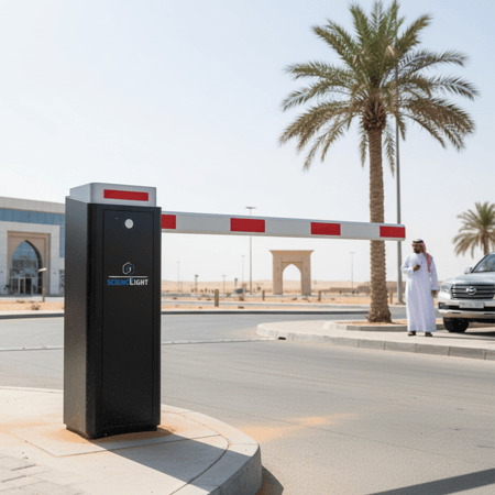 بوابة مواقف دخول وخروج السيارات موديل SL-9100S ذراع سريع