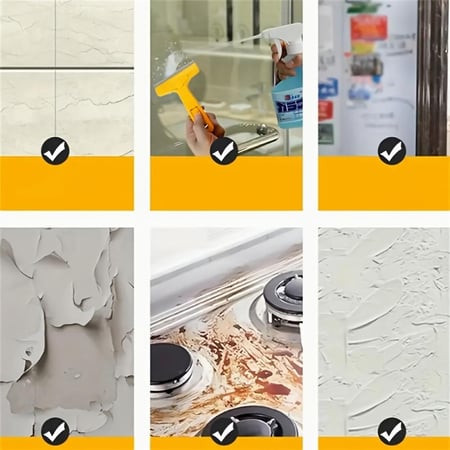 مجرفة تقشير صفراء متعددة الاستخدامات - Yellow Multi-Purpose Peeling Scraper