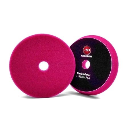 اسفنج تلميع دوال اكشن ناعم احمر _ 7 انش اوتو برايت