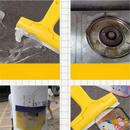 مجرفة تقشير صفراء متعددة الاستخدامات - Yellow Multi-Purpose Peeling Scraper