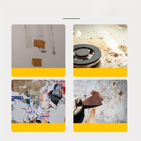 مجرفة تقشير صفراء متعددة الاستخدامات - Yellow Multi-Purpose Peeling Scraper