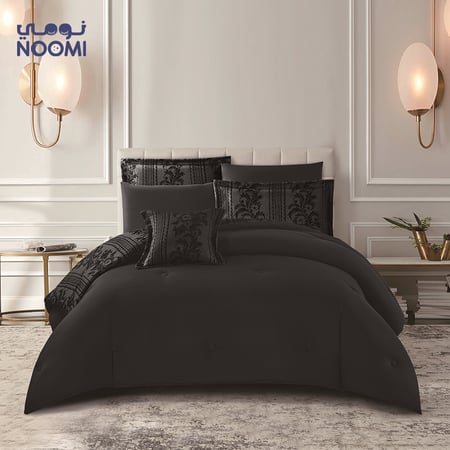 مفرش نيوم جاكار مايكروفايبر نفرونص 5 قطع