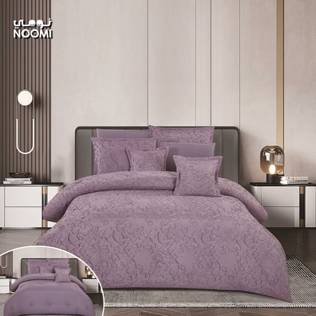 مفرش فلوريا مايكروفايبر نفر ونص 5 قطع