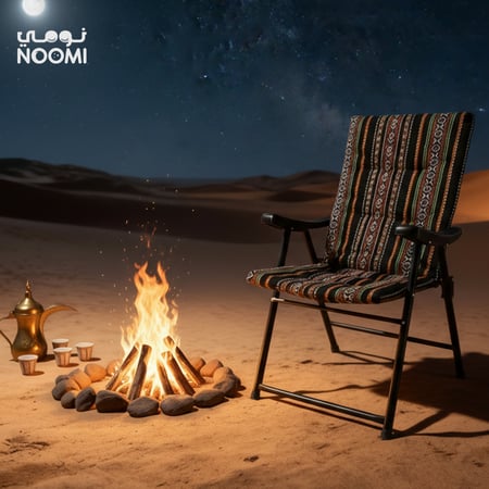 كرسي رحلات قابل للطي