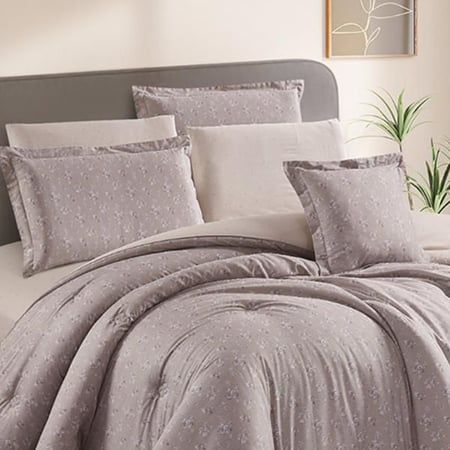 مفرش ايلانور قطن 100% نفرين7 قطع