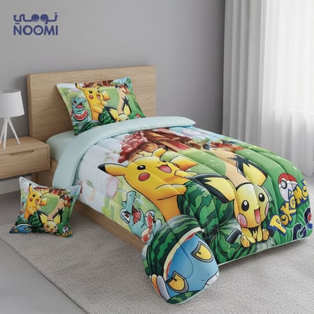 مفرش كيدز زون  رسومات ٤ قطع