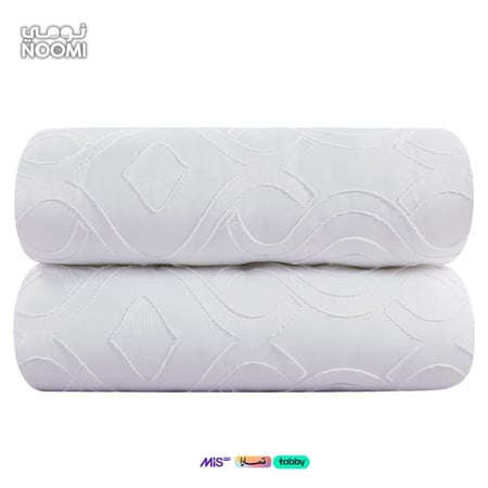 مفرش اوسكار مايكروفايبر مطرز نفرونص 5 قطع