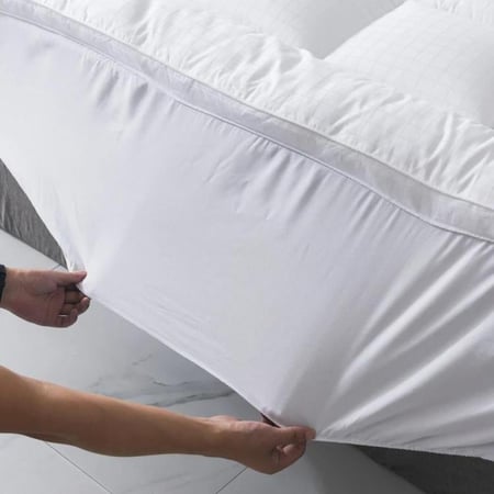 بكج الراية ( لباد غيمة 14 سم + 2 مخدة فندقية)