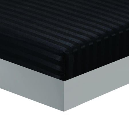 مفرش هيلتون الفندقي مزدوج 7 قطع اسود