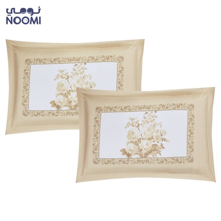 مفرش ريمي منفوخ مايكروفايبر وجهين | نفرين 8 قطع