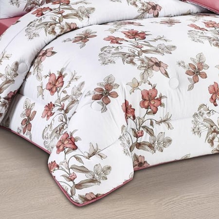 مفرش مارا مشجر نفر ونص  4 قطع  مايكروفايبر