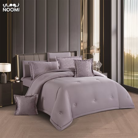 مفرش توليب جاكار مايكروفايبر  5 قطع نفرونص