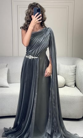 فستان سهرة طويل