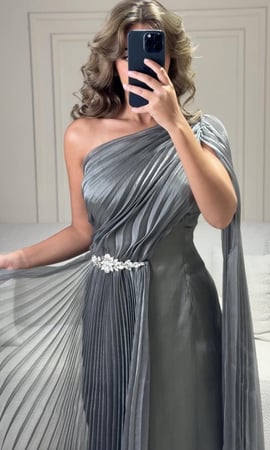 فستان سهرة طويل