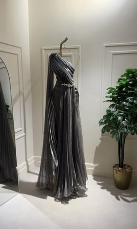 فستان سهرة طويل