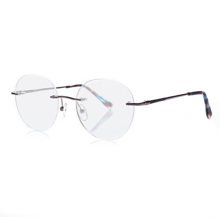 نظارة طبية دائرية