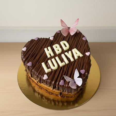 كيكة كوكيز (قلب)