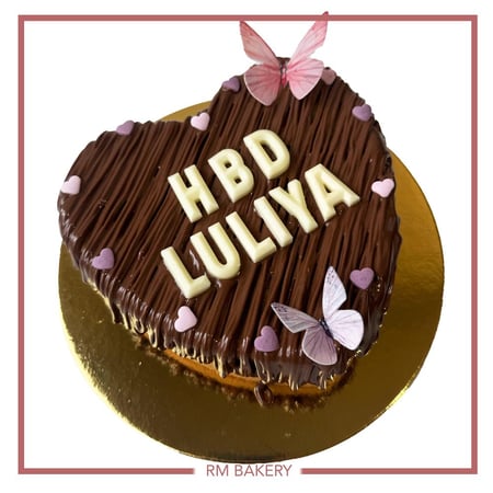 كيكة كوكيز (قلب)