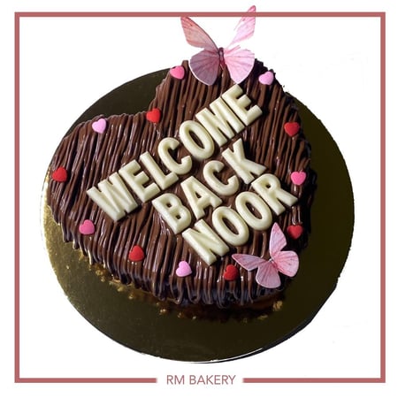 كيكة كوكيز (قلب)