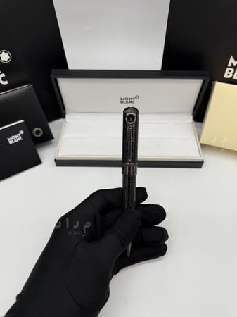 قلم مونت بلانك - إصدار السير آرثر كونان دويل | الأسود Ebony Black