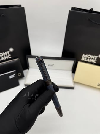 قلم مونت بلانك - إصدار السير آرثر كونان دويل | كحلي Midnight Blue - أسود
