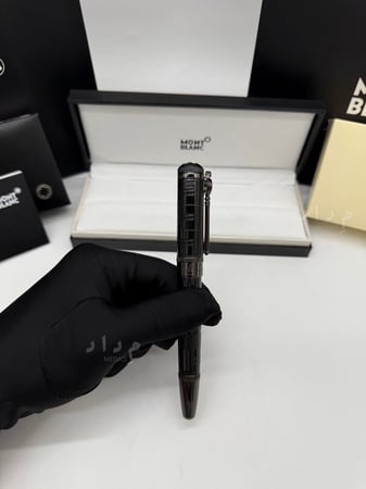 قلم مونت بلانك - إصدار السير آرثر كونان دويل | الأسود Ebony Black