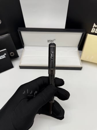 قلم مونت بلانك - إصدار السير آرثر كونان دويل | الأسود Ebony Black
