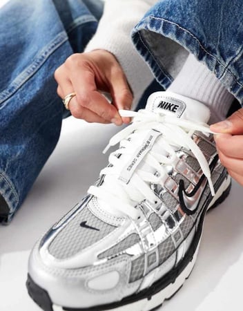 Nike P-6000 Metallic Silver
