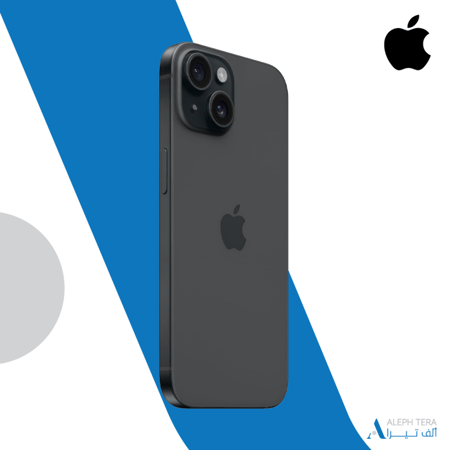 ابل ايفون 15 بلس - 256 GB - اسود