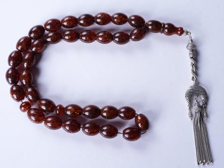 سبحه كهرمان روسي شفاف 1665-13-17-33