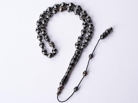 سبحه ظهر سلحفاه فضة 2035-8-33