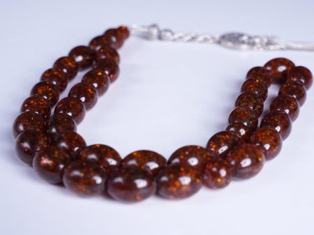 سبحه كهرمان روسي شفاف 1665-13-17-33