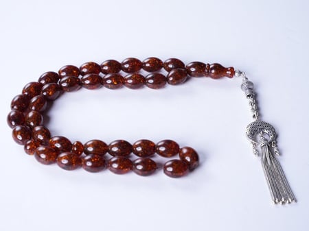 سبحه كهرمان روسي شفاف 1665-13-17-33