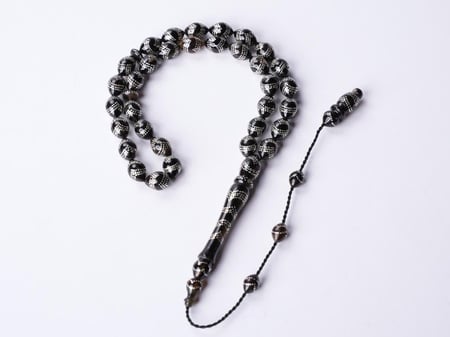 سبحه ظهر سلحفاه فضة 2035-8-33