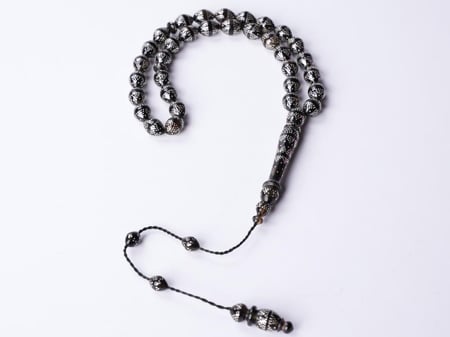 سبحه ظهر سلحفاه فضة 2035-8-33