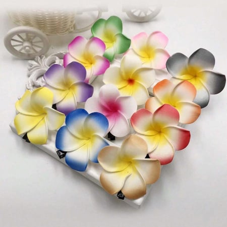 مشبك شعر على شكل زهرة اصطناعية عدد 2