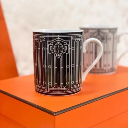 طقم أكواب اتش ديكو من هيرميس 2 قطعة