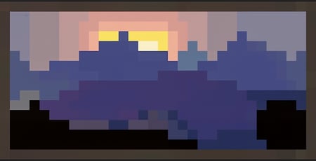 لوحة الغروب