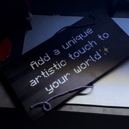 لافتة الكتابة