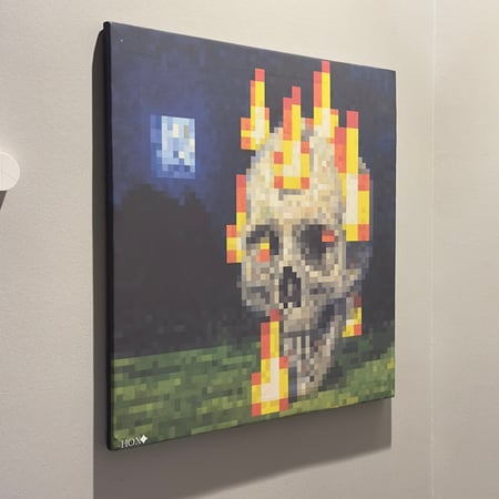 لوحة الجمجمة