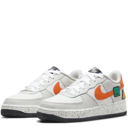 Air Force 1 Low Light Bone Sail Starfish Orange (GS)