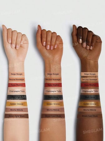 باليت آيشادو Vinyl Pop Color من شيجلام - درجة صن كيسد ريفر