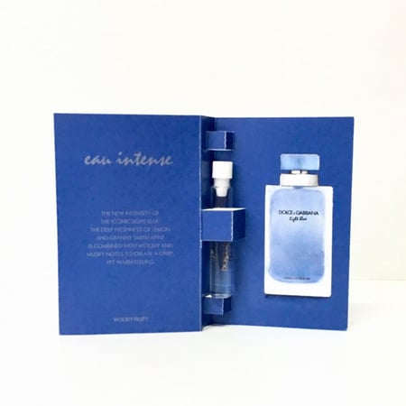 Dolce Gabbana Light Blue Eau Intense Eau de Parfum Sample متجر اكشخ