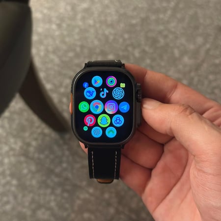 ساعة RDTIK PRO تدعم شريحة 5G وتطبيقات التواصل الاجتماعي