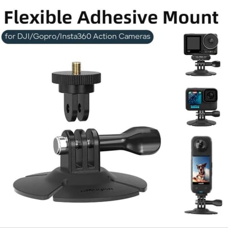 مثبت للكاميرا لاصق جودة عالية ( مناسب لجميع الكاميرات) شحن فوري