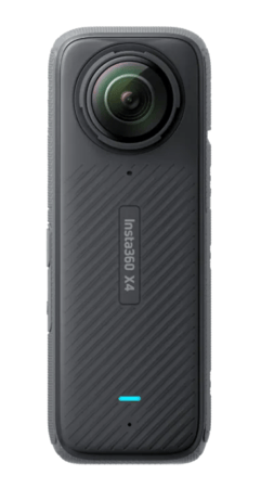 انستا360 كاميرا اكشن X4 بزاوية 360 درجة، أسود | insta360 X4 Black
