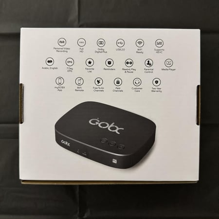 رسيفر GOBX M2 مع إشتراك شهر