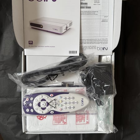 رسيفر beIN مصري 4K مع باقة قمة 6 أشهر